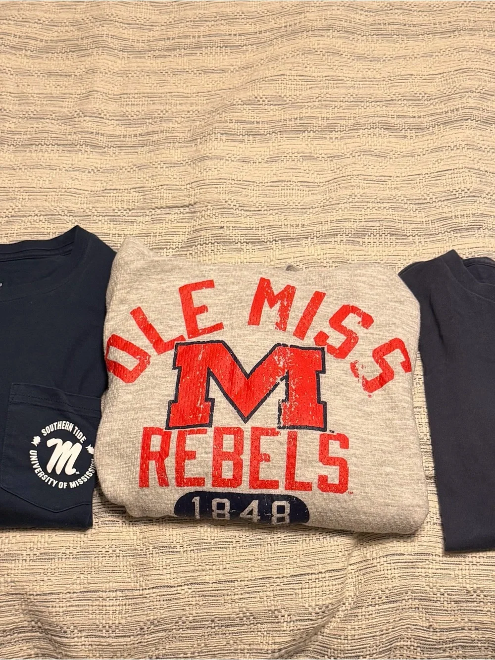 Assorted Ole Miss Shirts